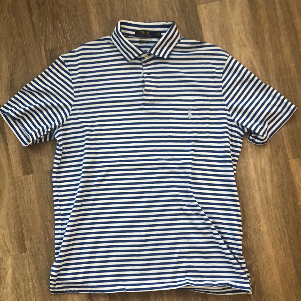 Polo Ralph Lauren, Classic Fit, lightweight cotton polo. Size Medium